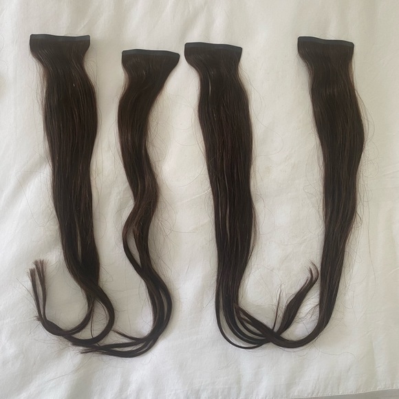 Glam Seamless Invisi Clip-in 22" Dark Brown - Picture 6 of 6